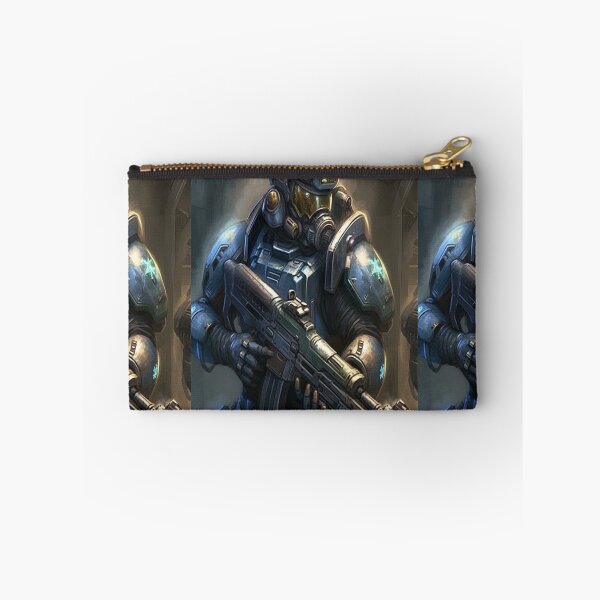 Item preview, Planet Warz - Terran Outfit - Blue GasMac SUIT-3K "Assassin" designed and sold by Brazz Official.