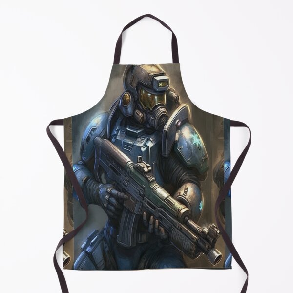 Item preview, Planet Warz - Terran Outfit - Blue GasMac SUIT-3K "Assassin" designed and sold by Brazz Official.