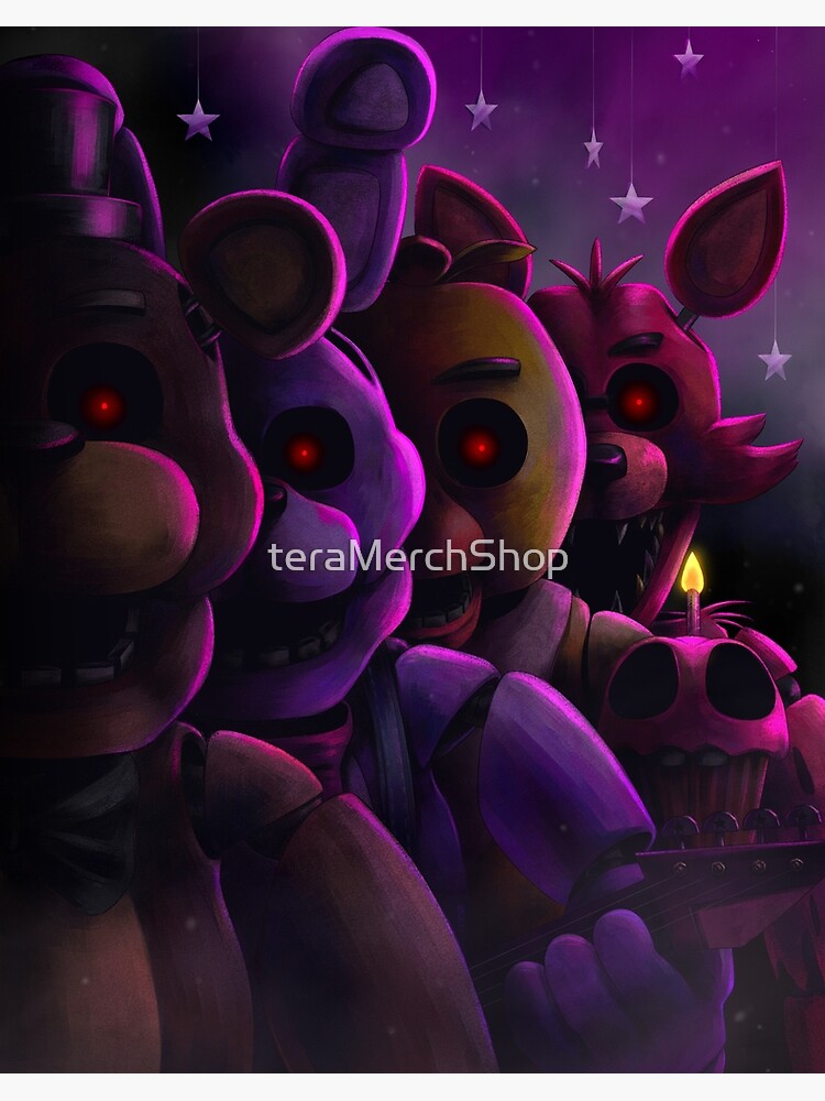 Withered foxy five nights at freddys 2 Poster for Sale by