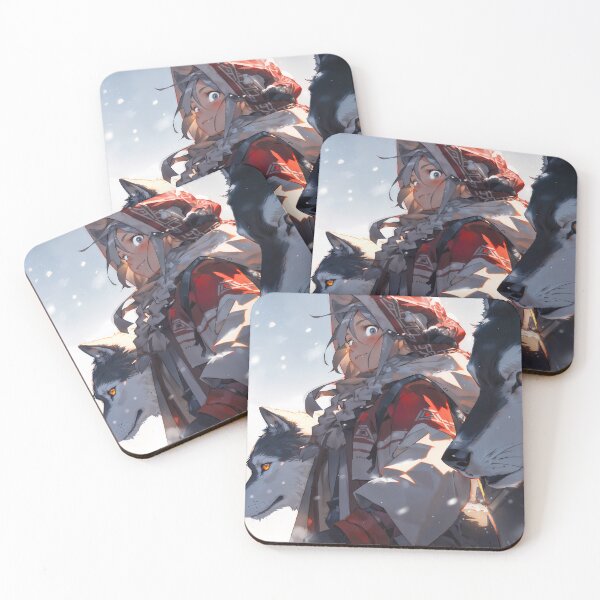 Item preview, Winter Wolf Friends designed and sold by AiLoveAnime.