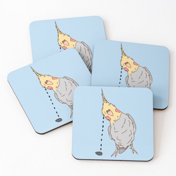 Item preview, Seed detected by a curious cockatiel  designed and sold by Pika-shop.
