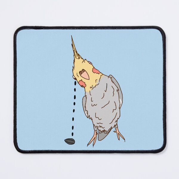 Item preview, Seed detected by a curious cockatiel designed and sold by Pika-shop.