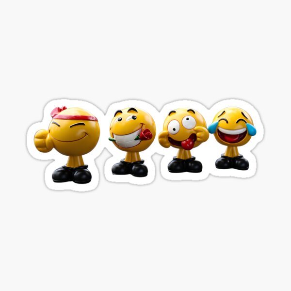 Cursed Emoji Set Sticker for Sale by Anna Laimo