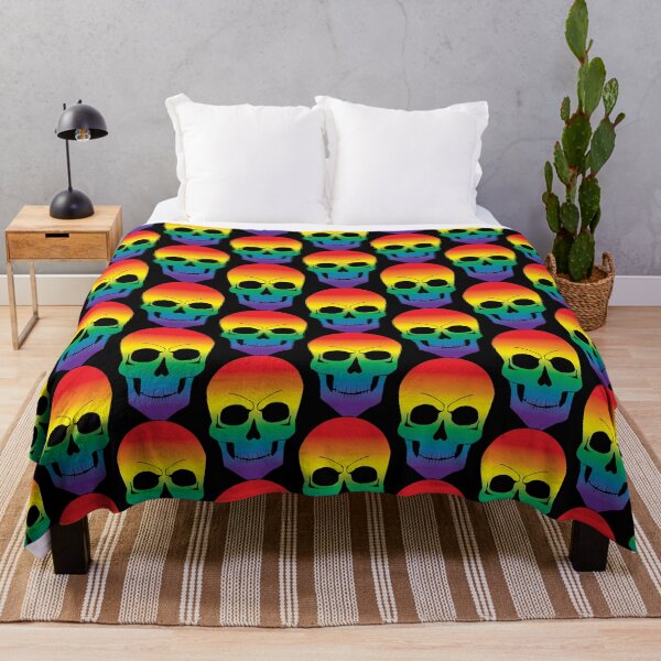 Item preview, Gothic Rainbow Skull small designed and sold by TheirChoice.