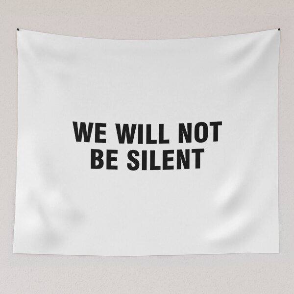 Item preview, We will not be silent designed and sold by allthetees.