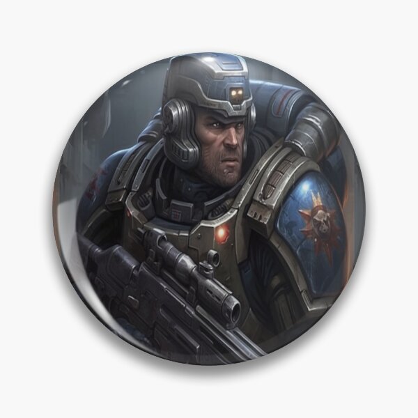 Item preview, Planet Warz - Terran Outfit - Silver and Blue Engi SUIT-4K "Gunner" designed and sold by Brazz Official.