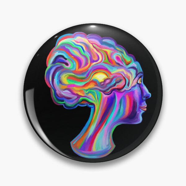 Item preview, Psychedelic Creative Brainstorm Girl designed and sold by Deborah Camp.