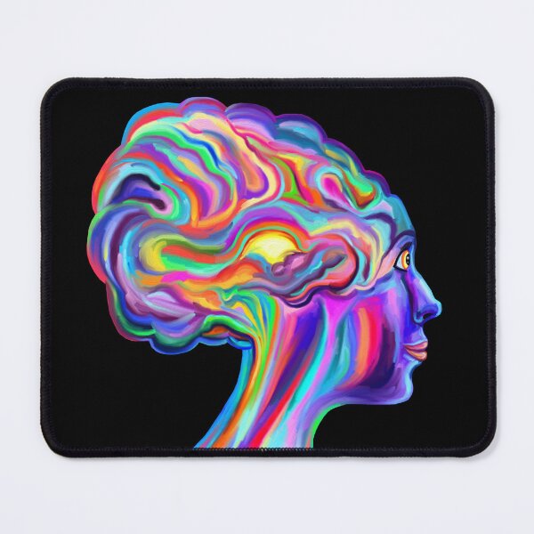 Item preview, Psychedelic Creative Brainstorm Girl designed and sold by Deborah Camp.