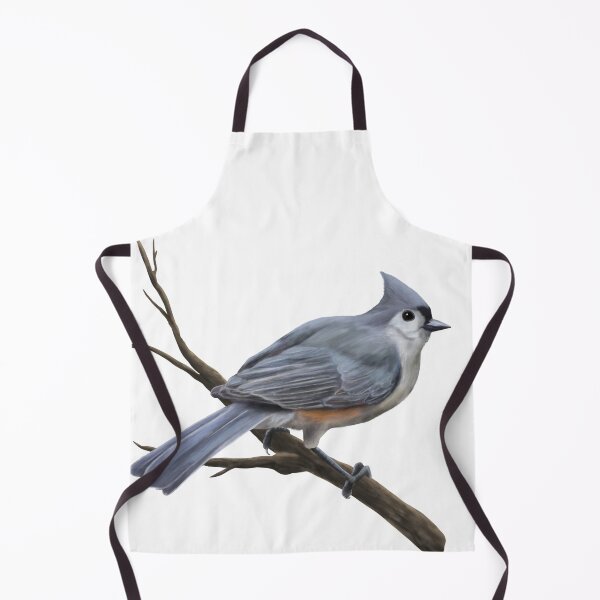 Item preview, Tufted Titmouse Bird Perched on a Tree designed and sold by CreationsByBear.