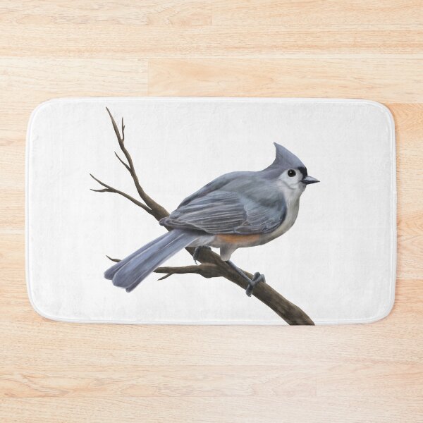 Item preview, Tufted Titmouse Bird Perched on a Tree designed and sold by CreationsByBear.