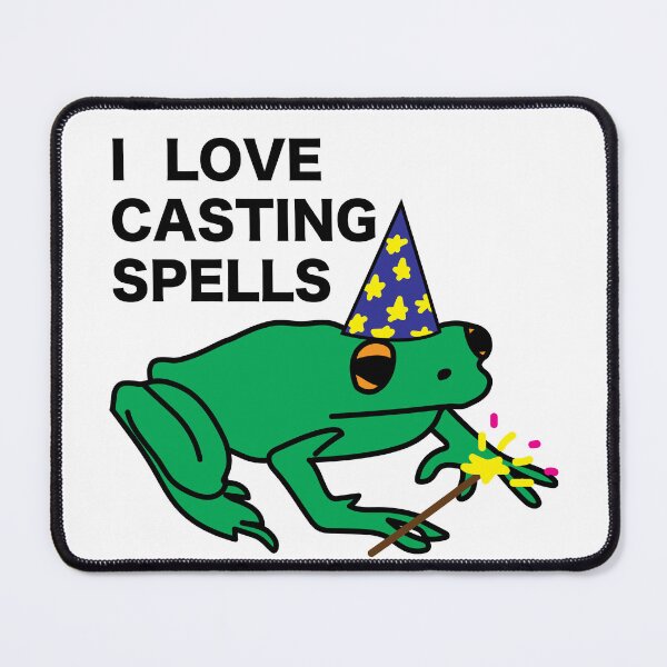 Item preview, Wizard Frog designed and sold by BENSKI-SHOP.