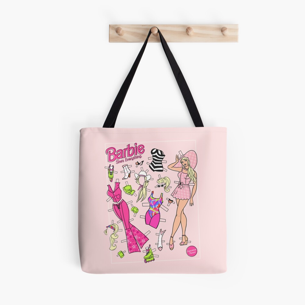 Zara - Barbie Mattel Tote Bag - Pink - Unisex