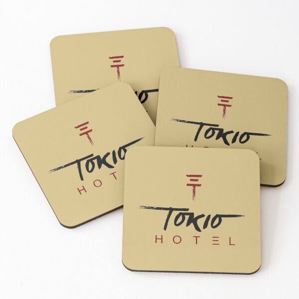 Item preview, Tokio Hotel Logo (black, red) designed and sold by Flexydreamer.