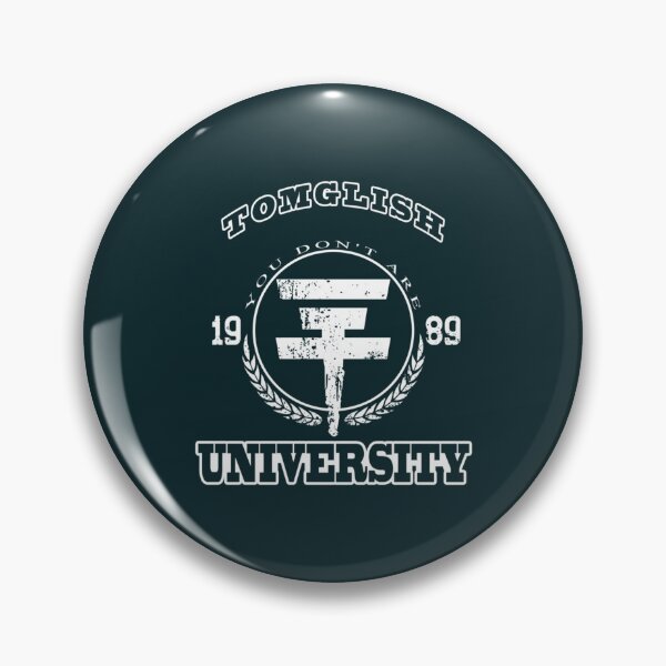 Item preview, Tomglish UniversityWHITE TEXT designed and sold by Flexydreamer.