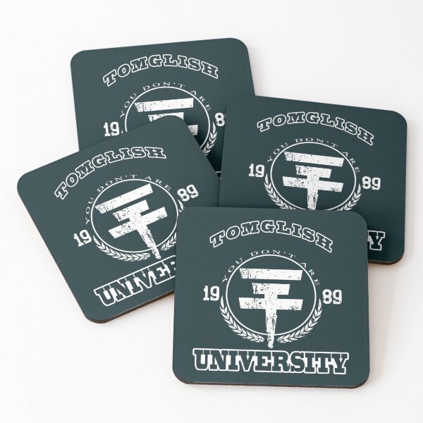 Item preview, Tomglish UniversityWHITE TEXT designed and sold by Flexydreamer.