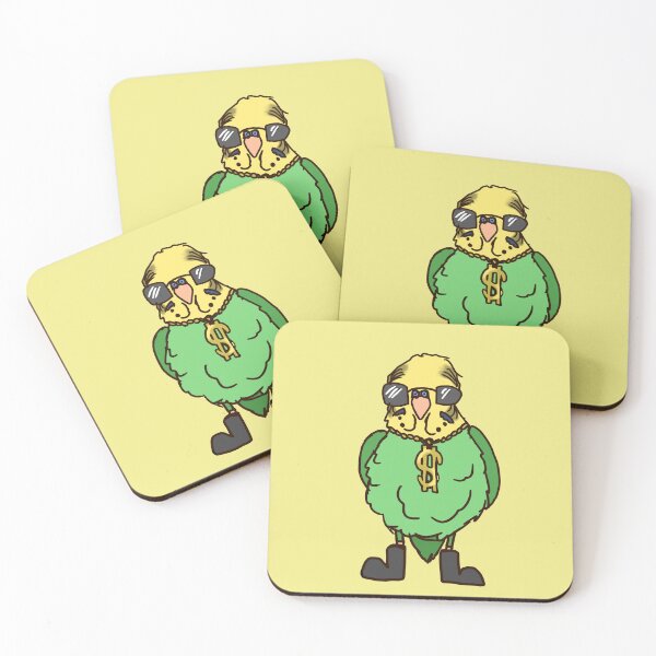 Item preview, Gangster little budgie designed and sold by Pika-shop.