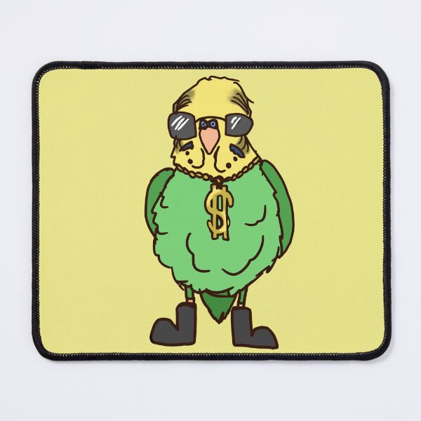 Item preview, Gangster little budgie designed and sold by Pika-shop.