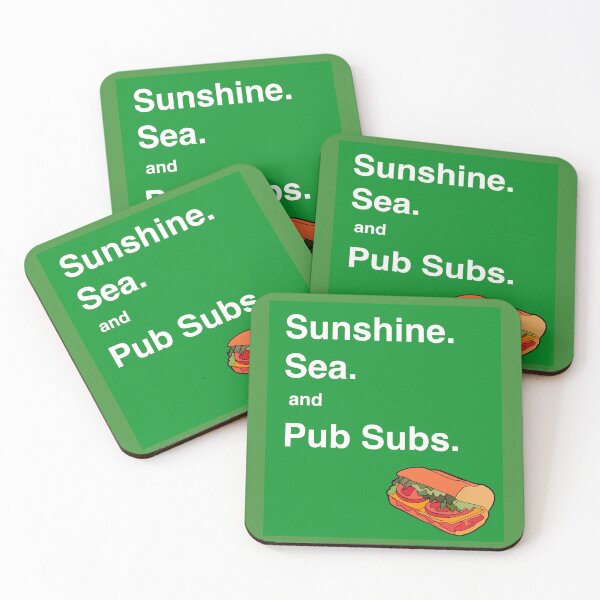 Item preview, Sunshine Sea and Pub Subs, Sunshine Sea and Publix Subs designed and sold by OneCatShop.