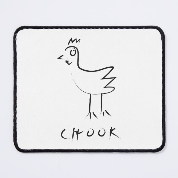 Item preview, Badly drawn chook is a chicken designed and sold by QuirkyFreq.