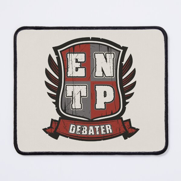 Item preview, ENTP Personality Badge designed and sold by Quoterasi.