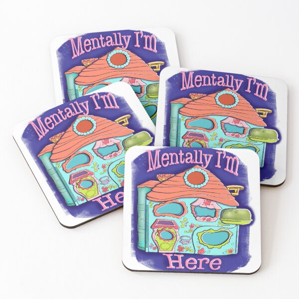 Item preview, Mentally I’m here designed and sold by Professionally Silly Art.