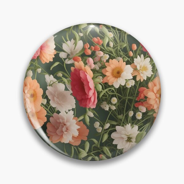 Artikelvorschau, frisches Vintage-Blumenmuster entworfen und verkauft von HarshBrown.