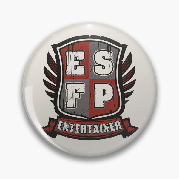 Item preview, ESFP Personality Badge designed and sold by Quoterasi.