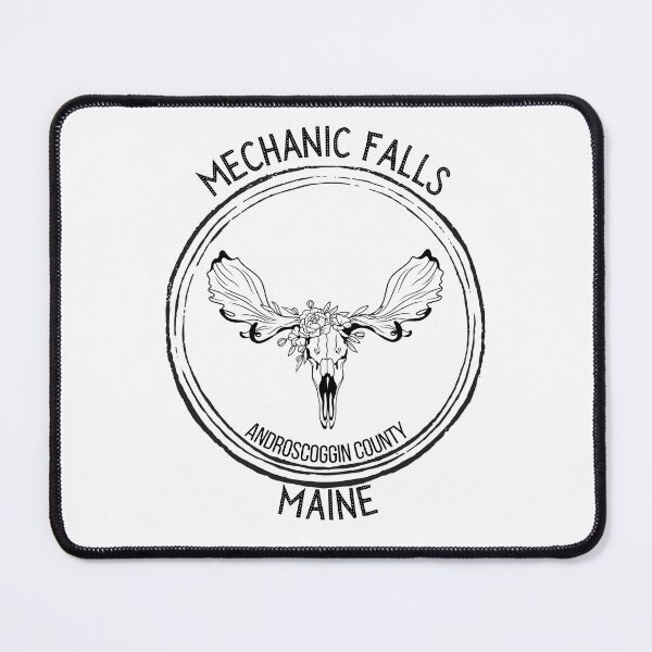 Item preview, Mechanic Falls Maine Moose Skull designed and sold by Ashley Gagnon.