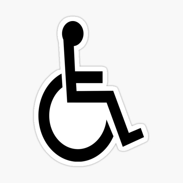 Handicap Sticker