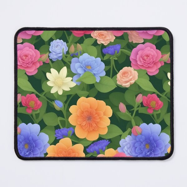 Aperçu de l'œuvre ancien motif de fleurs classique créée et vendue par HarshBrown.