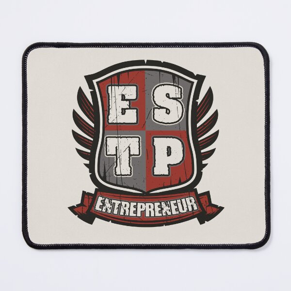 Item preview, ESTP Personality Badge designed and sold by Quoterasi.
