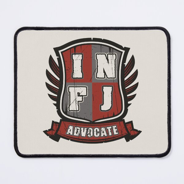 Item preview, INFJ Personality Badge designed and sold by Quoterasi.