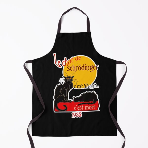 Item preview, Schrödinger's cat for dark background designed and sold by ocelotlcalli.