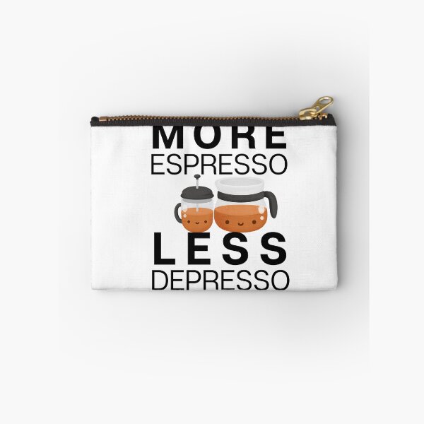 Item preview, More Espresso Less Depresso | Funny | Coffee Lover  designed and sold by freyscollection.