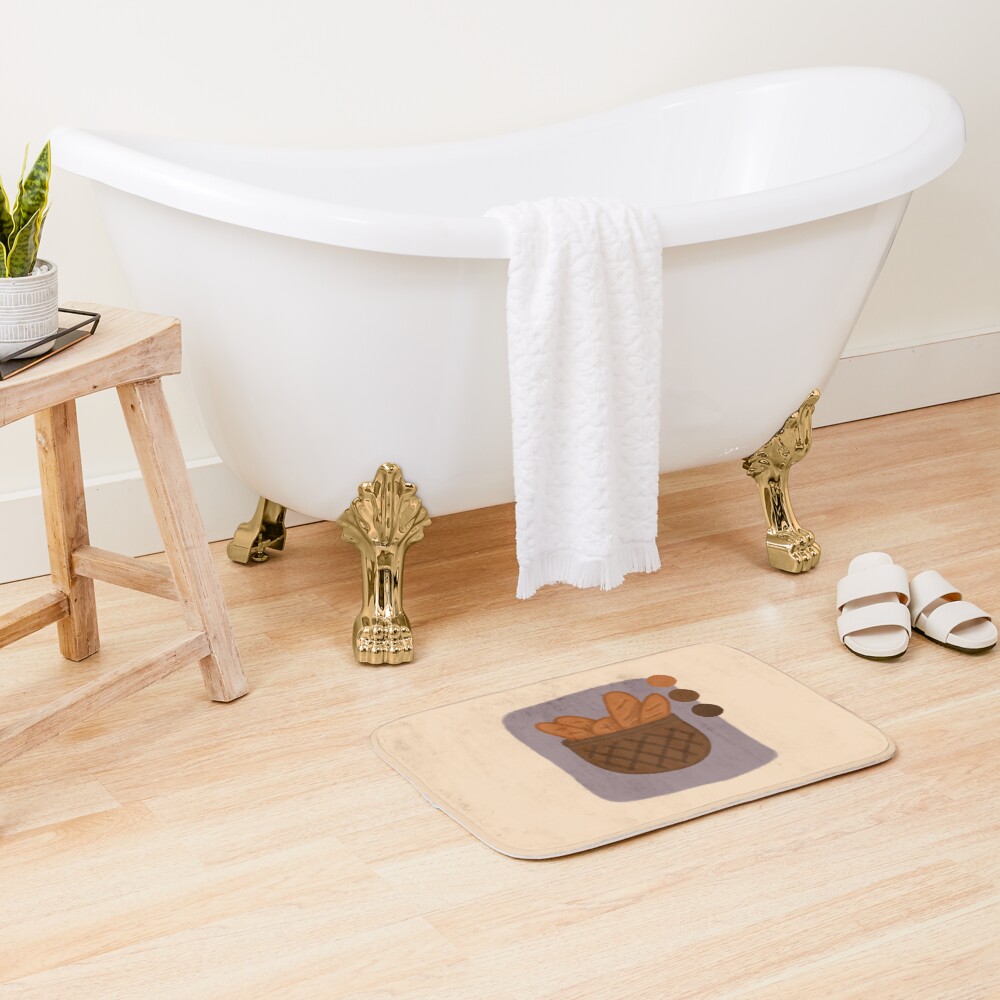 Item preview, Bath Mat designed and sold by RabbitandMoon.