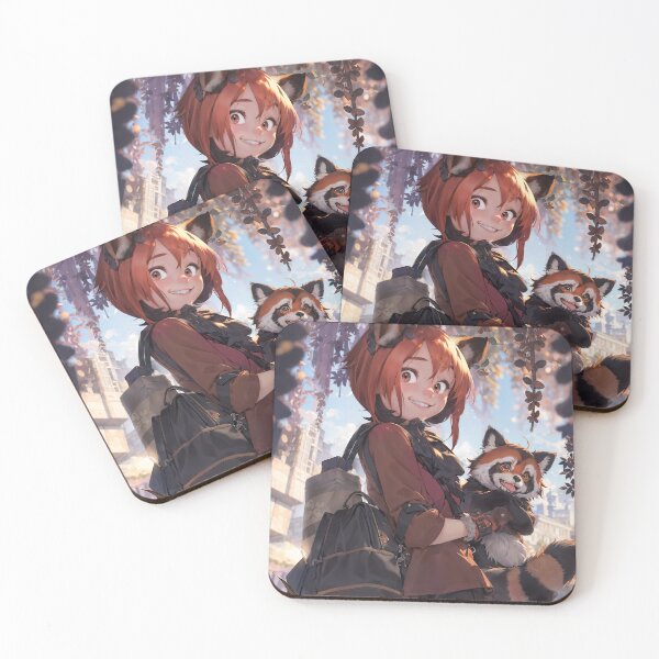 Item preview, Double Red Panda designed and sold by AiLoveAnime.