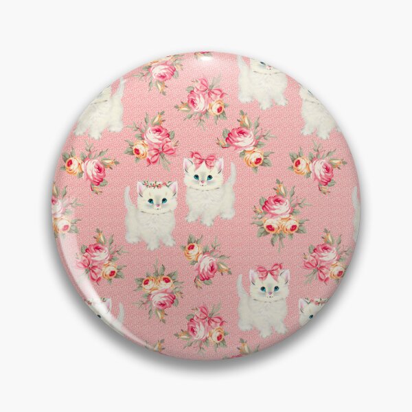 Item preview, Vintage Cottage Core Kitty Cat  designed and sold by RDevane.