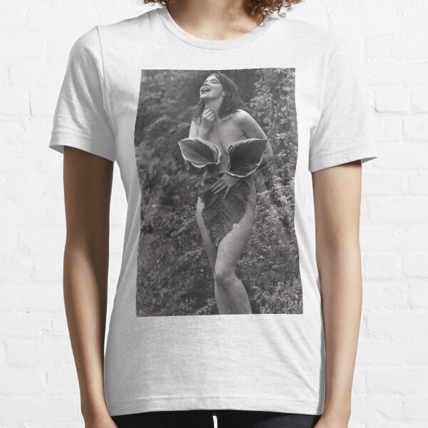 Wellcoda Girl Nude Love She Sexy Mens T-shirt, Naked Graphic Design Printed  Tee 