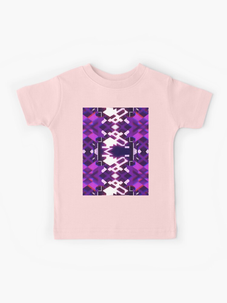 Multi-Color Abstract Criss-Cross Design | Kids T-Shirt
