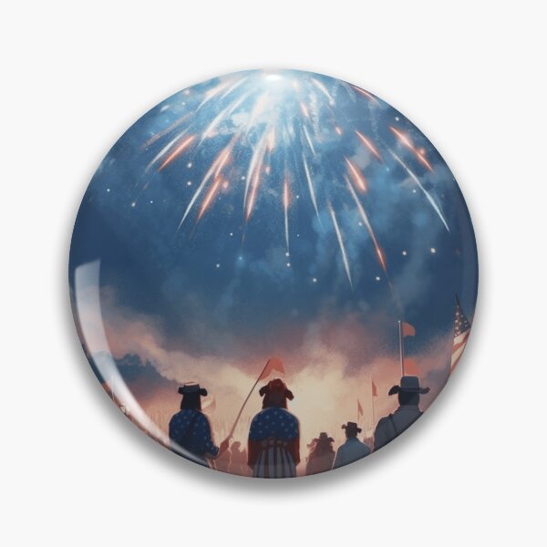Item preview, A July 4th Fireworks Party designed and sold by WorldOfHolidays.