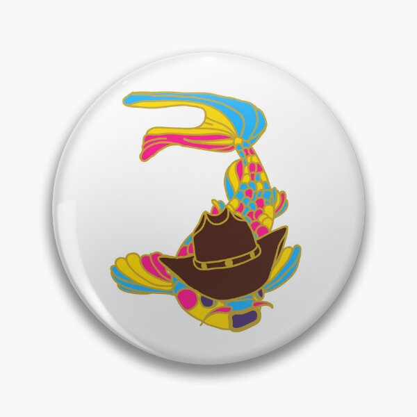 Item preview, Pan Cowboy Fish designed and sold by Jackie Jeromin.