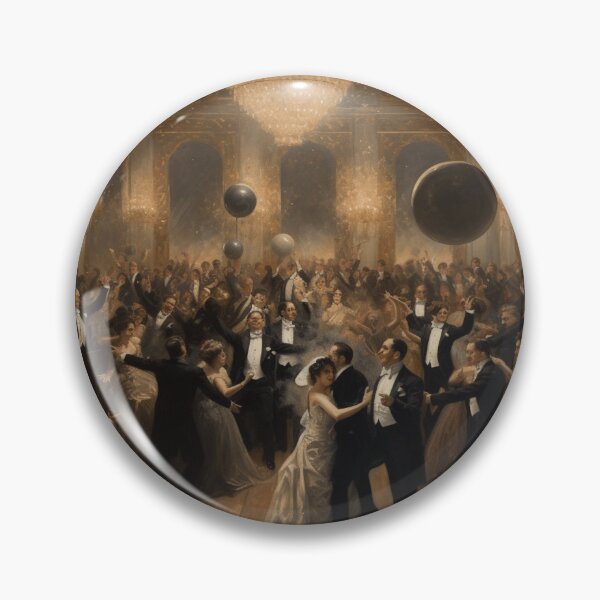 Artikelvorschau, A New Year Celebration in a BallRoom entworfen und verkauft von WorldOfHolidays.