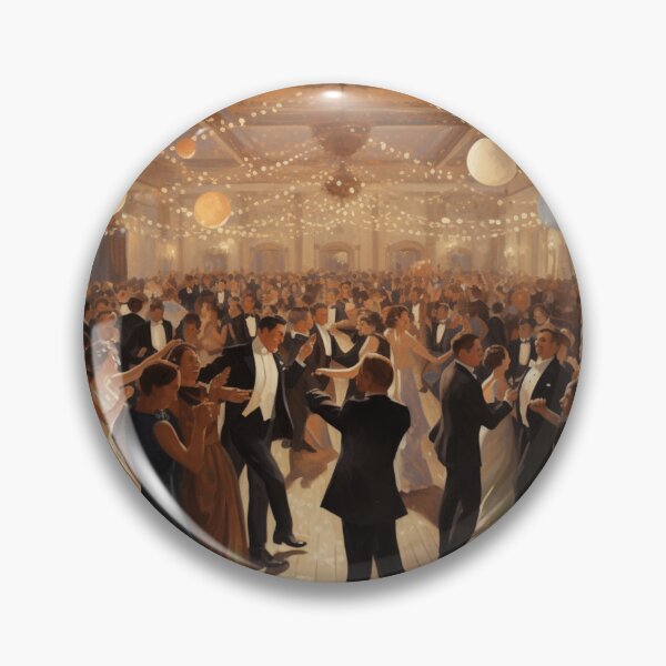 Artikelvorschau, A New Year Celebration in a BallRoom entworfen und verkauft von WorldOfHolidays.