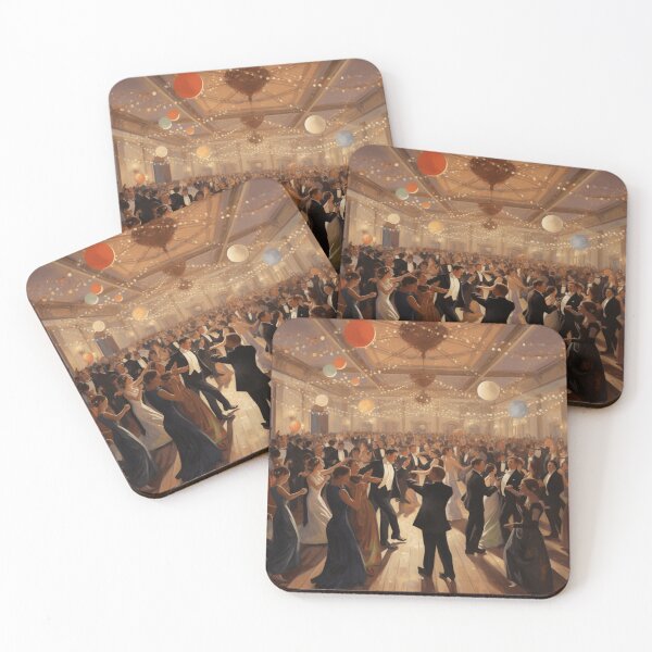 Item preview, A New Year Celebration in a BallRoom designed and sold by WorldOfHolidays.