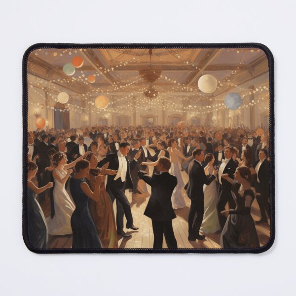 Item preview, A New Year Celebration in a BallRoom designed and sold by WorldOfHolidays.