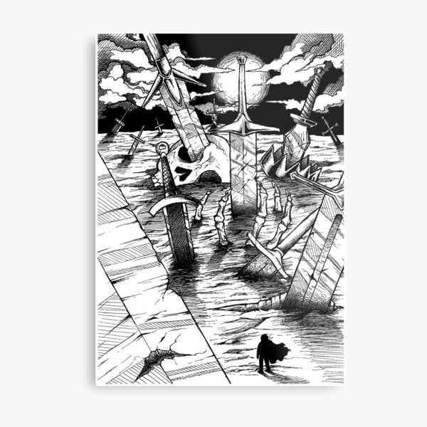 Swords Metal Print