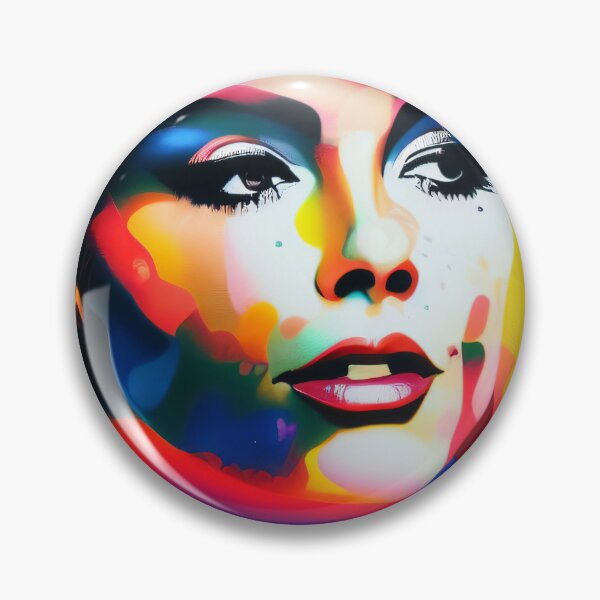 Item preview, Digital art abstract portrait | retro aesthetics  designed and sold by CiceroSpin.