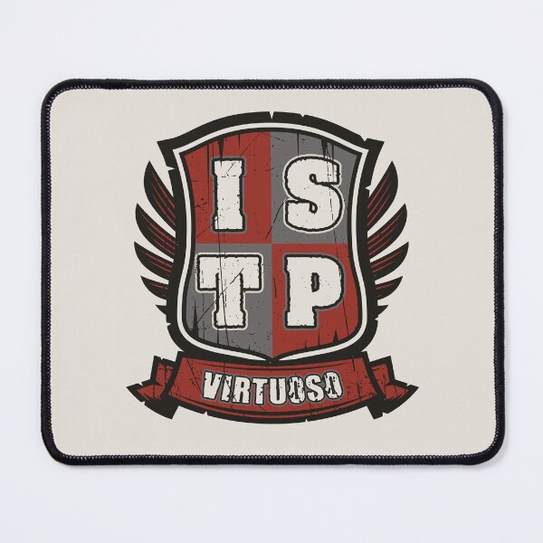Item preview, ISTP Personality Badge designed and sold by Quoterasi.