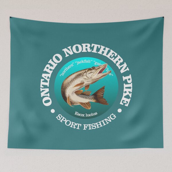 Item preview, Ontario Pike Fishing designed and sold by curranmorgan.