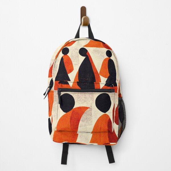 Item preview, Minimalist art painting of tibetan monks designed and sold by lilolighthouse.